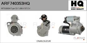 HQ ARF740353HQ - ARR NUEVO MITSUBISHI Type 12V 1,40kW 10T CW