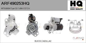 HQ ARF490253HQ - ARR NUEVO MITSUBISHI Type 12V 1,40kW 12T CW