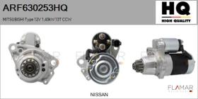 HQ ARF630253HQ - ARR NUEVO MITSUBISHI Type 12V 1,40kW 13T CCW
