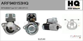 HQ ARF940153HQ - ARR NUEVO MITSUBISHI Type 12V 1,40kW 8T CW