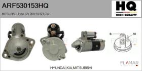 HQ ARF530153HQ - ARR NUEVO MITSUBISHI Type 12V 2,00kW 10/12T CW