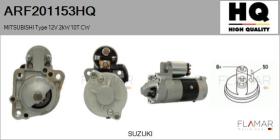 HQ ARF201153HQ - ARR NUEVO MITSUBISHI Type 12V 2,00kW 10T CW