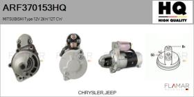 HQ ARF370153HQ - ARR NUEVO MITSUBISHI Type 12V 2,00kW 12T CW
