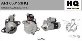 HQ ARF650153HQ - ARR NUEVO MITSUBISHI Type 12V 2,20kW 10T CW
