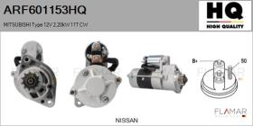HQ ARF601153HQ - ARR NUEVO MITSUBISHI Type 12V 2,20kW 11T CW