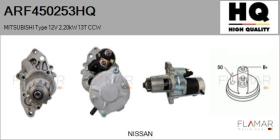 HQ ARF450253HQ - ARR NUEVO MITSUBISHI Type 12V 2,20kW 13T CCW