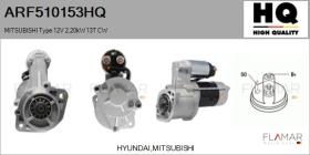 HQ ARF510153HQ - ARR NUEVO MITSUBISHI Type 12V 2,20kW 13T CW