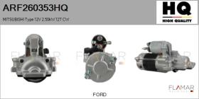 HQ ARF260353HQ - ARR NUEVO MITSUBISHI Type 12V 2,50kW 12T CW