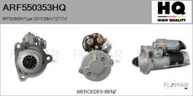 HQ ARF550353HQ - ARR NUEVO MITSUBISHI Type 12V 5,50kW 12T CW