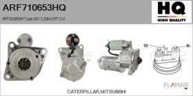 HQ ARF710653HQ - ARR NUEVO MITSUBISHI Type 24V 3,20kW 9T CW
