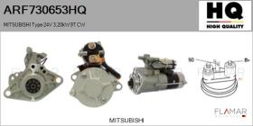HQ ARF730653HQ - ARR NUEVO MITSUBISHI Type 24V 3,20kW 9T CW