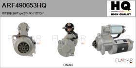 HQ ARF490653HQ - ARR NUEVO MITSUBISHI Type 24V 4,00kW 10T CW