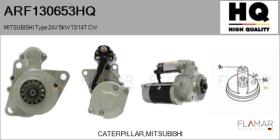 HQ ARF130653HQ - ARR NUEVO MITSUBISHI Type 24V 5,00kW 13/14T CW
