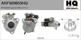 HQ ARF920653HQ - ARR NUEVO MITSUBISHI Type 24V 5,50kW 12T CW