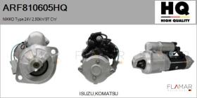 HQ ARF810605HQ - ARR NUEVO NIKKO Type 24V 2,80kW 9T CW