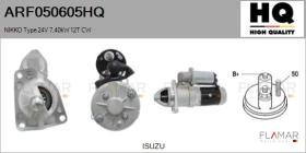 HQ ARF050605HQ - ARR NUEVO NIKKO Type 24V 7,40kW 12T CW