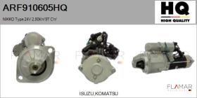 HQ ARF910605HQ - ARR NUEVO NIKKO Type 24V 9T CW