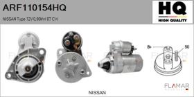 HQ ARF110154HQ - ARR NUEVO NISSAN Type 12V 0,90kW 8T CW