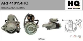 HQ ARF410154HQ - ARR NUEVO NISSAN Type 12V 1,40kW 9T CW