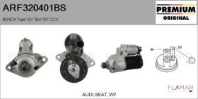 BOSCH ARF320401BS - ARR NUEVO ORIG. BOSCH Type 12V 1,00kW 10T CCW