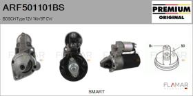 BOSCH ARF501101BS - ARR NUEVO ORIG. BOSCH Type 12V 1,00kW 9T CW