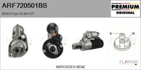 BOSCH ARF720501BS - ARR NUEVO ORIG. BOSCH Type 12V 10T