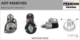 BOSCH ARF440401BS - ARR NUEVO ORIG. BOSCH Type 12V 1,10kW 10T CW