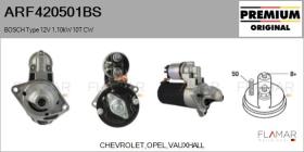 BOSCH ARF420501BS - ARR NUEVO ORIG. BOSCH Type 12V 1,10kW 10T CW