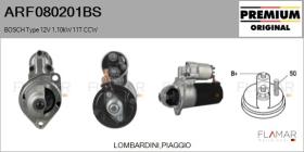 BOSCH ARF080201BS - ARR NUEVO ORIG. BOSCH Type 12V 1,10kW 11T CCW