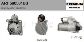 BOSCH ARF590501BS - ARR NUEVO ORIG. BOSCH Type 12V 1,20kW 13T CW