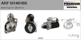 BOSCH ARF101401BS - ARR NUEVO ORIG. BOSCH Type 12V 1,20kW 9T CW