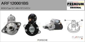 BOSCH ARF120001BS - ARR NUEVO ORIG. BOSCH Type 12V 1,40kW 10T CW/CCW