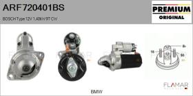 BOSCH ARF720401BS - ARR NUEVO ORIG. BOSCH Type 12V 1,40kW 9T CW