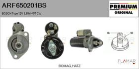 BOSCH ARF650201BS - ARR NUEVO ORIG. BOSCH Type 12V 1,60kW 9T CW