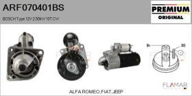BOSCH ARF070401BS - ARR NUEVO ORIG. BOSCH Type 12V 1,70kW 10T CW