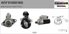 BOSCH ARF910501BS - ARR NUEVO ORIG. BOSCH Type 12V 1,70kW 11T CCW