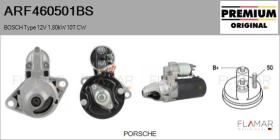 BOSCH ARF460501BS - ARR NUEVO ORIG. BOSCH Type 12V 1,80kW 10T CW
