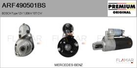 BOSCH ARF490501BS - ARR NUEVO ORIG. BOSCH Type 12V 1,80kW 10T CW
