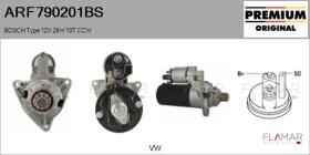 BOSCH ARF790201BS - ARR NUEVO ORIG. BOSCH Type 12V 2,00kW 10T CCW