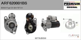 BOSCH ARF620001BS - ARR NUEVO ORIG. BOSCH Type 12V 2,00kW 10T CW