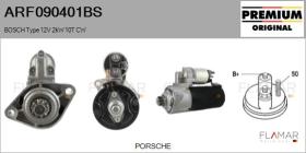 BOSCH ARF090401BS - ARR NUEVO ORIG. BOSCH Type 12V 2,00kW 10T CW