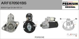 BOSCH ARF070501BS - ARR NUEVO ORIG. BOSCH Type 12V 2,00kW 10T CW