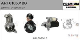 BOSCH ARF610501BS - ARR NUEVO ORIG. BOSCH Type 12V 2,20kW 10T CW