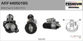 BOSCH ARF440501BS - ARR NUEVO ORIG. BOSCH Type 12V 2,20kW 12T CW