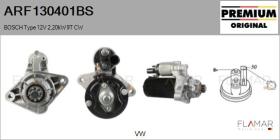 BOSCH ARF130401BS - ARR NUEVO ORIG. BOSCH Type 12V 2,20kW 9T CW