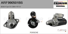 BOSCH ARF990501BS - ARR NUEVO ORIG. BOSCH Type 12V 2,50kW 10T CW