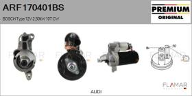 BOSCH ARF170401BS - ARR NUEVO ORIG. BOSCH Type 12V 2,50kW 10T CW