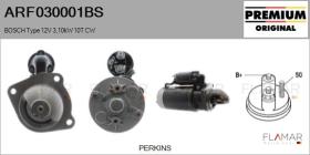 BOSCH ARF030001BS - ARR NUEVO ORIG. BOSCH Type 12V 3,10kW 10T CW