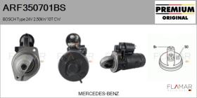 BOSCH ARF350701BS - ARR NUEVO ORIG. BOSCH Type 24V 2,50kW 10T CW