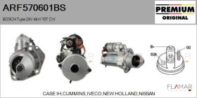 BOSCH ARF570601BS - ARR NUEVO ORIG. BOSCH Type 24V 4,00kW 10T CW
